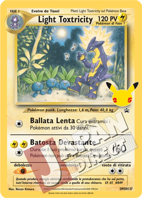 (SWSH 137) Promo Light Toxtricity