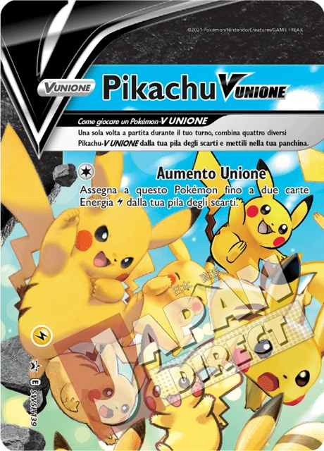 (SWSH 139) Promo Pikachu V UNIONE