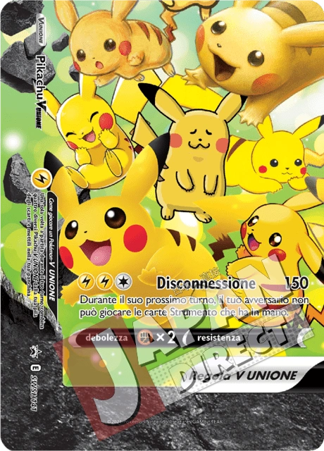 (SWSH 141) Promo Pikachu V UNIONE