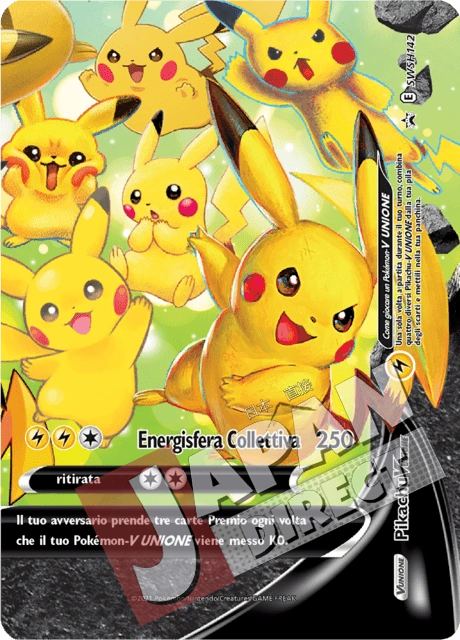 (SWSH 142) Promo Pikachu V UNIONE