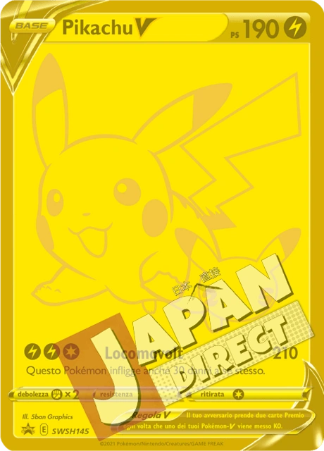 (SWSH 145) Promo Pikachu V