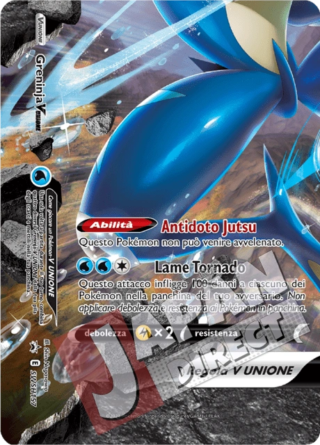 (SWSH 157) Promo Greninja V UNIONE