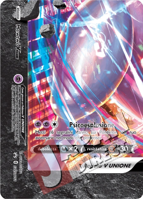 (SWSH 161) Promo Mewtwo V UNIONE