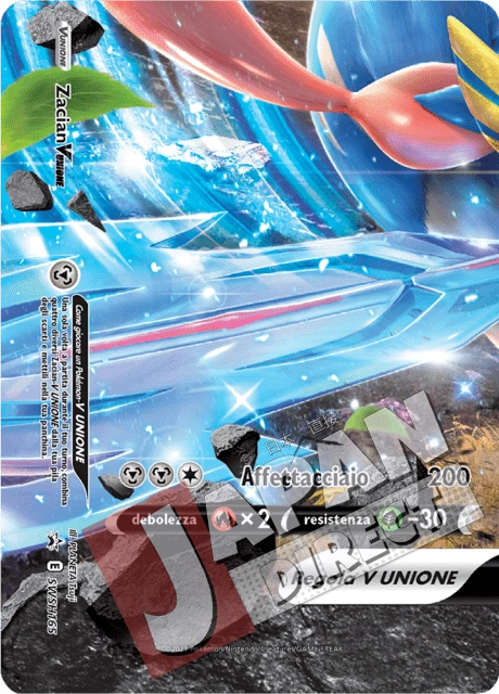 (SWSH 165) Promo Zacian V UNIONE