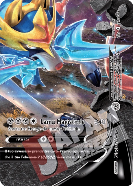 (SWSH 166) Promo Zacian V UNIONE