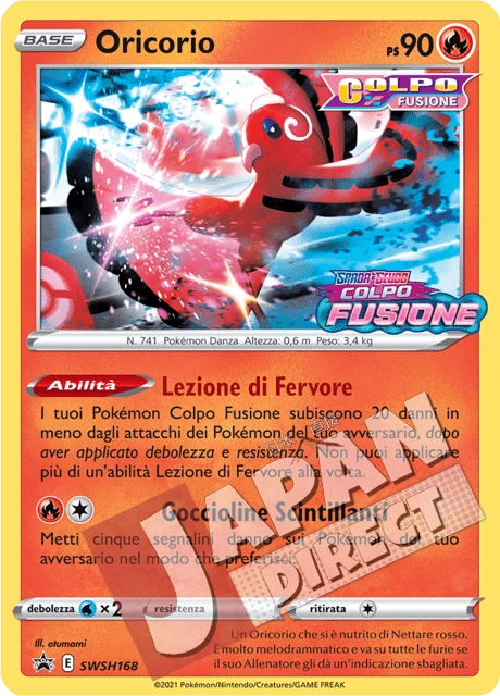(SWSH 168) Promo Oricorio