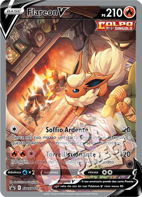 (SWSH 179) Promo Flareon V