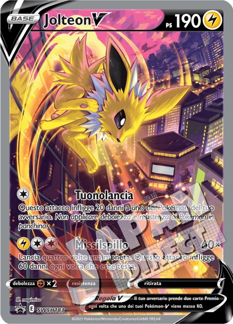 (SWSH 183) Promo Jolteon V