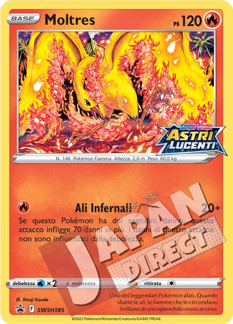 (SWSH 185) Promo Moltres
