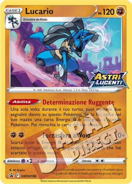(SWSH 186) Promo Lucario