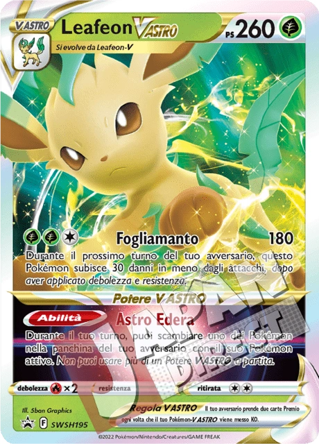 (SWSH 195) Promo Leafeon V ASTRO