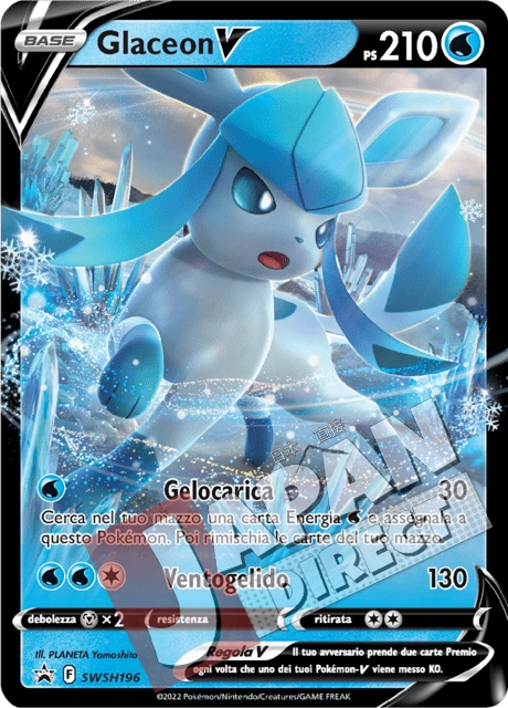 (SWSH 196) Promo Glaceon V