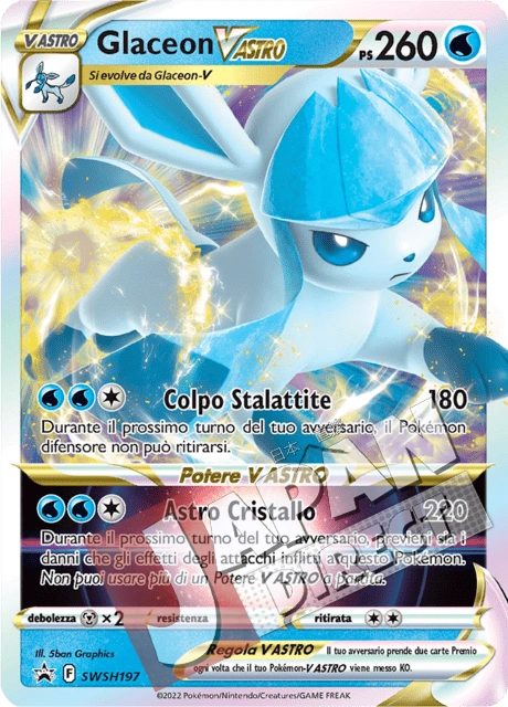 (SWSH 197) Promo Glaceon V ASTRO