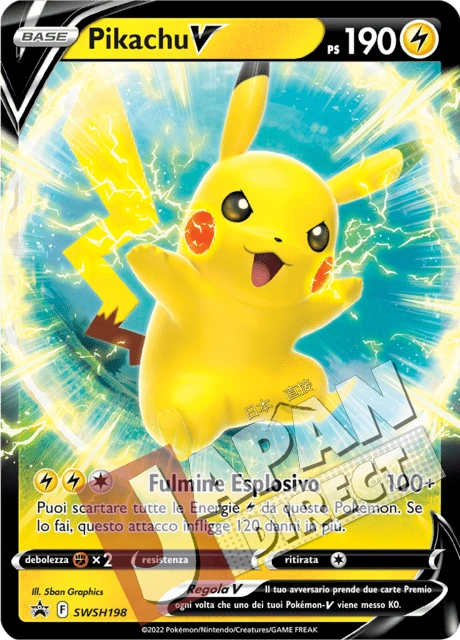 (SWSH 198) Promo Pikachu V