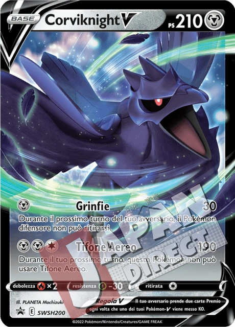 (SWSH 200) Promo Corviknight V