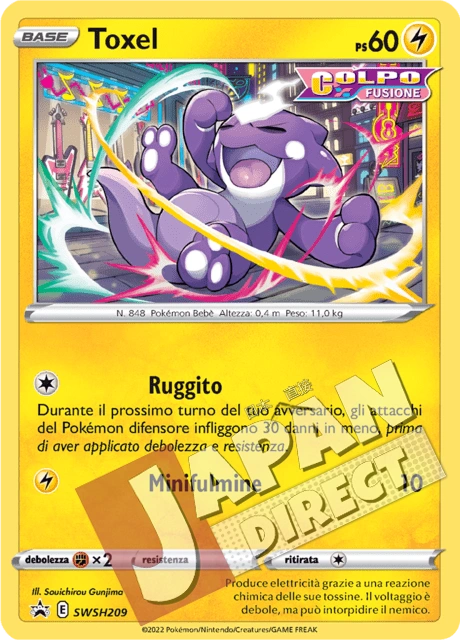 (SWSH 209) Promo Toxel