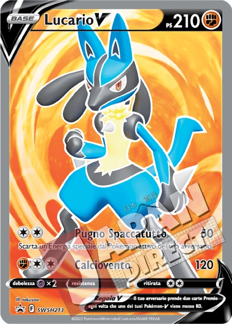(SWSH 213) Promo Lucario V