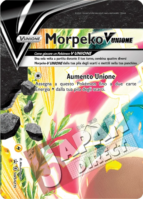 (SWSH 215) Promo Morpeko V UNIONE