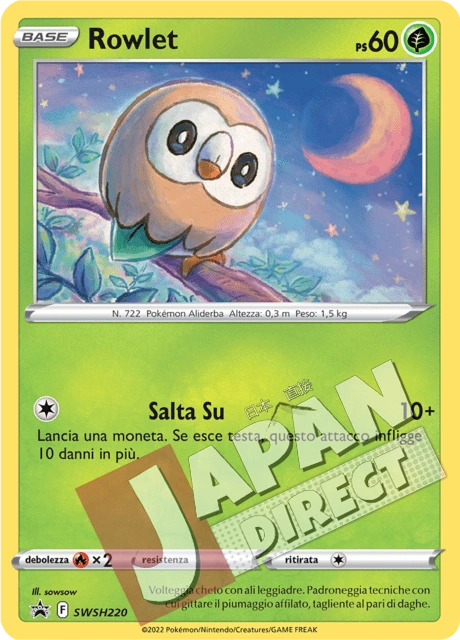(SWSH 220) Promo Rowlet