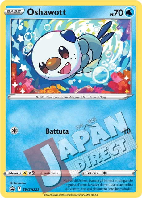 (SWSH 222) Promo Oshawott