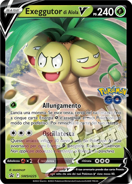 (SWSH 225) Promo Exeggutor di Alola V