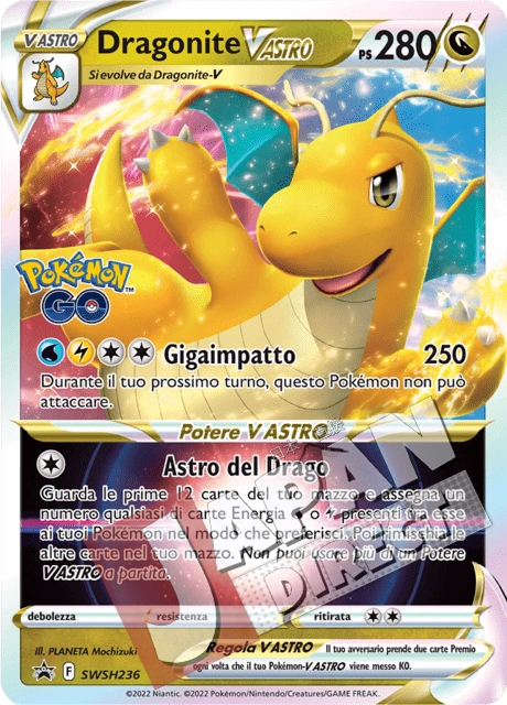 (SWSH 236) Promo Dragonite V ASTRO