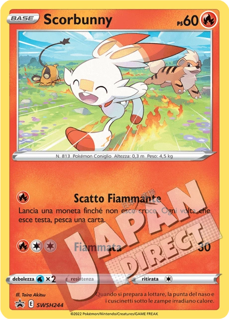 (SWSH 244) Promo Scorbunny