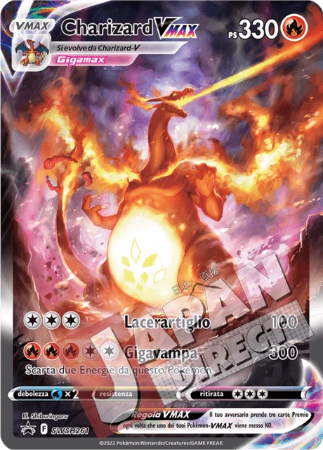 (SWSH 261) Promo Charizard VMAX