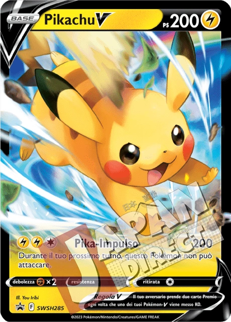 (SWSH 285) Promo Pikachu V