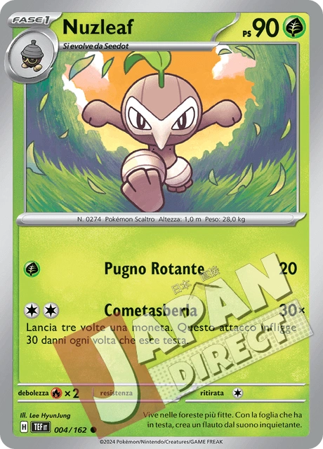 (TEF 004/162) Nuzleaf  Comune