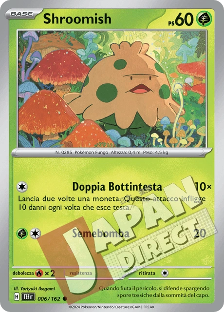 (TEF 006/162) Shroomish  Comune