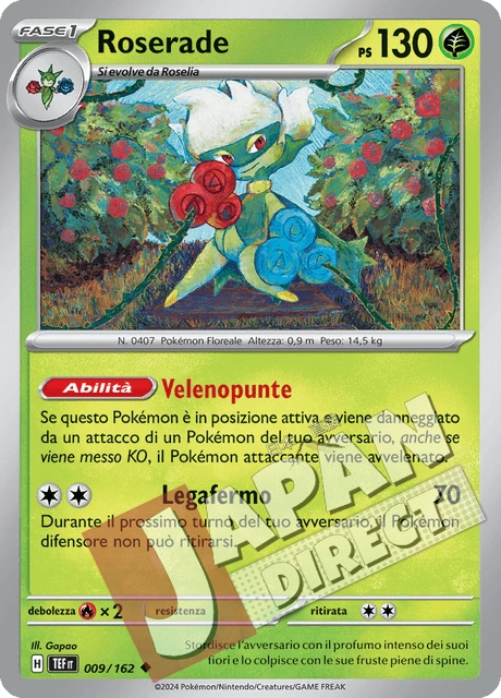 (TEF 009/162) Roserade  Non Comune