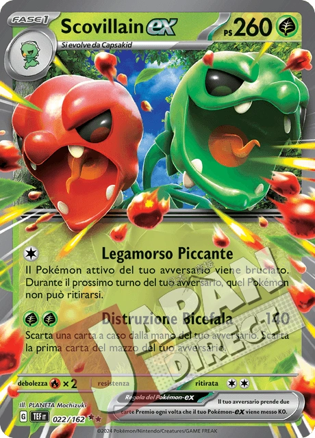 (TEF 022/162) Scovillain-ex  Double Rare