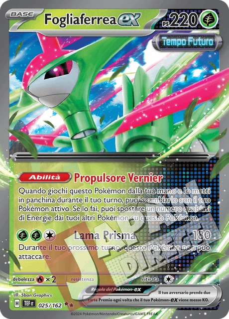 (TEF 025/162) Fogliaferrea-ex  Double Rare