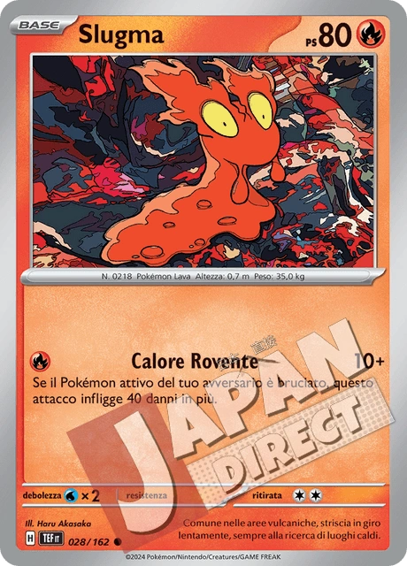 (TEF 028/162) Slugma  Comune