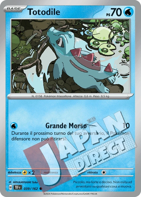 (TEF 039/162) Totodile  Comune