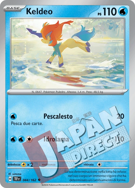 (TEF 044/162) Keldeo  Non Comune