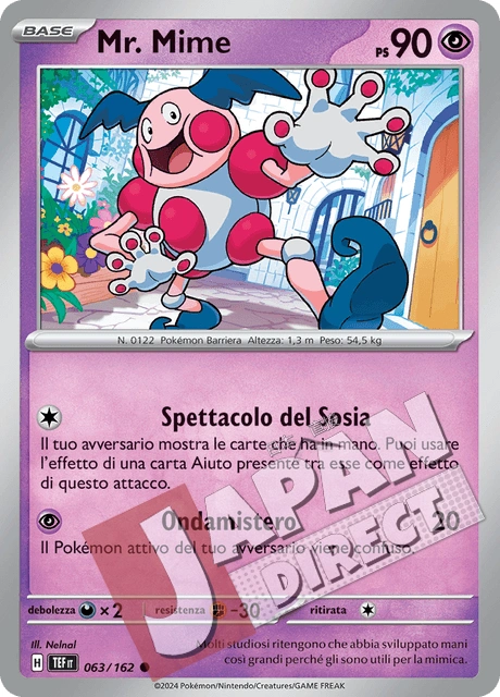 (TEF 063/162) Mr. Mime  Comune