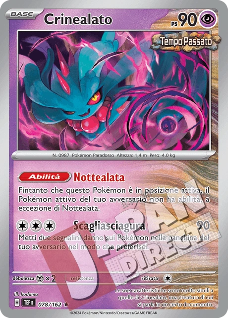 (TEF 078/162) Crinealato  Rara