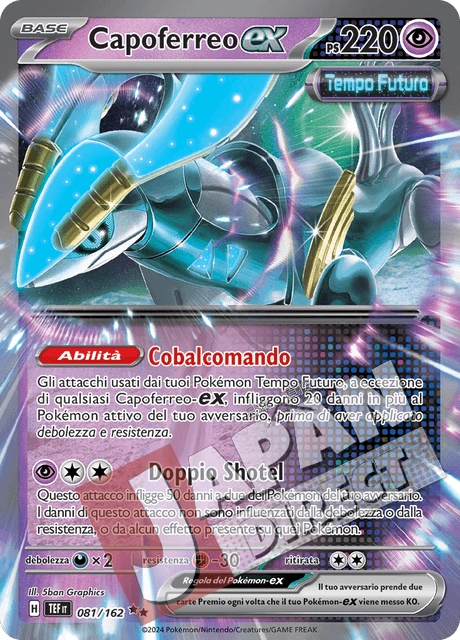 (TEF 081/162) Capoferreo-ex  Double Rare