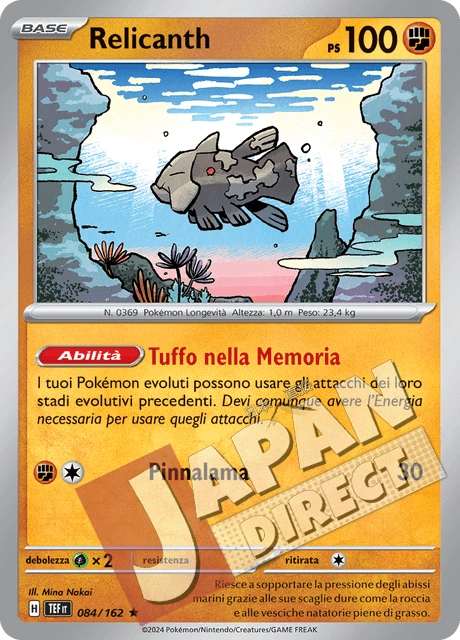 (TEF 084/162) Relicanth  Rara