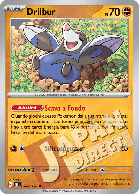 (TEF 085/162) Drilbur  Comune