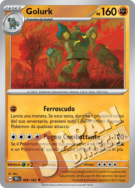 (TEF 088/162) Golurk  Non Comune