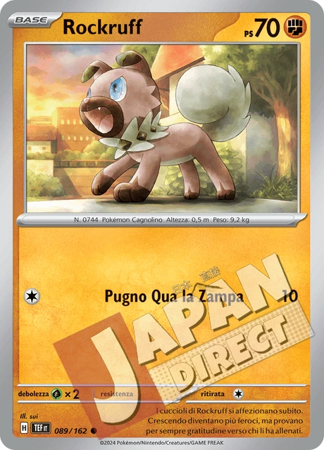 (TEF 089/162) Rockruff  Comune