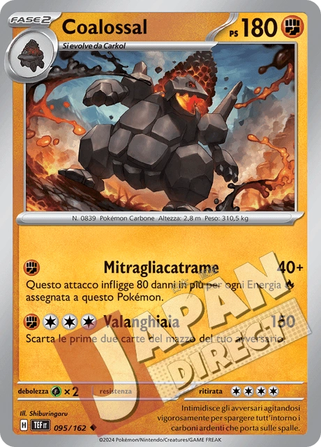 (TEF 095/162) Coalossal  Non Comune