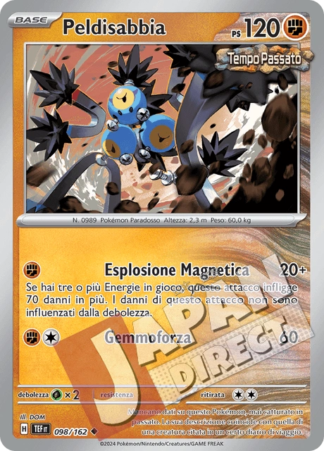 (TEF 098/162) Peldisabbia  Non Comune