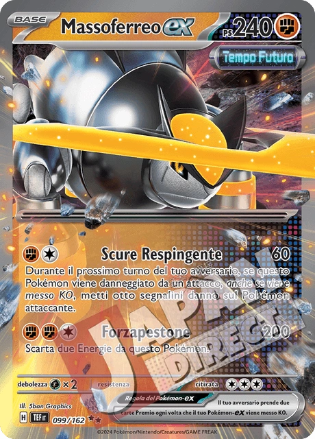 (TEF 099/162) Massoferreo-ex  Double Rare