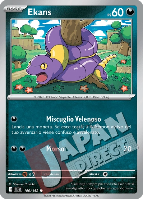 (TEF 100/162) Ekans  Comune