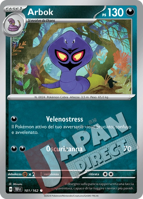 (TEF 101/162) Arbok  Comune