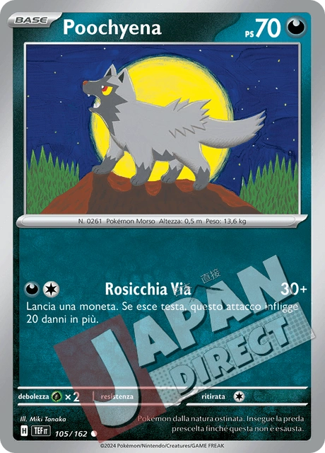 (TEF 105/162) Poochyena  Comune